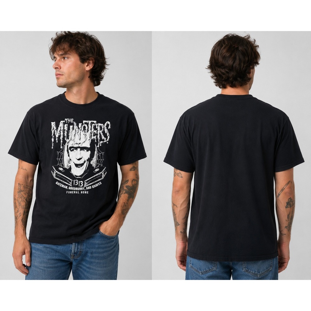 Rock Rebel The Munsters Herman Munster‎ Shirt Men's XL Horror Goth Tee